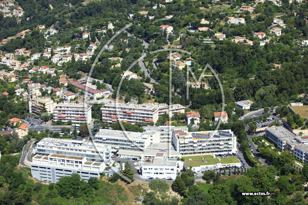 Photo arienne de Nice (Avenue de Rimiez)