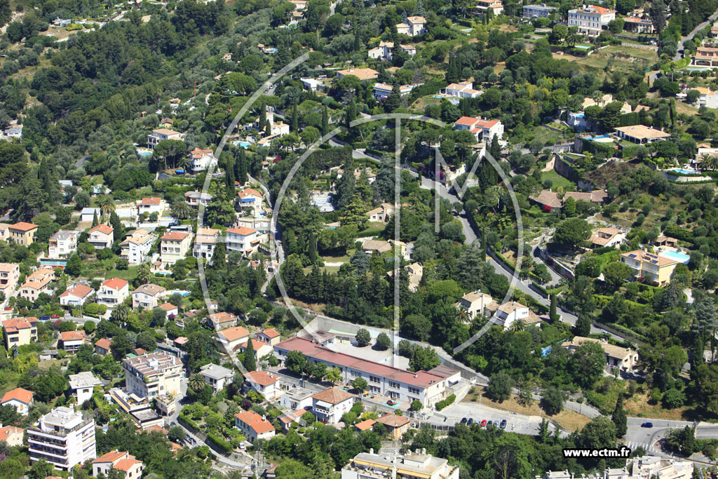 Photo arienne de Nice (Avenue de Rimiez)