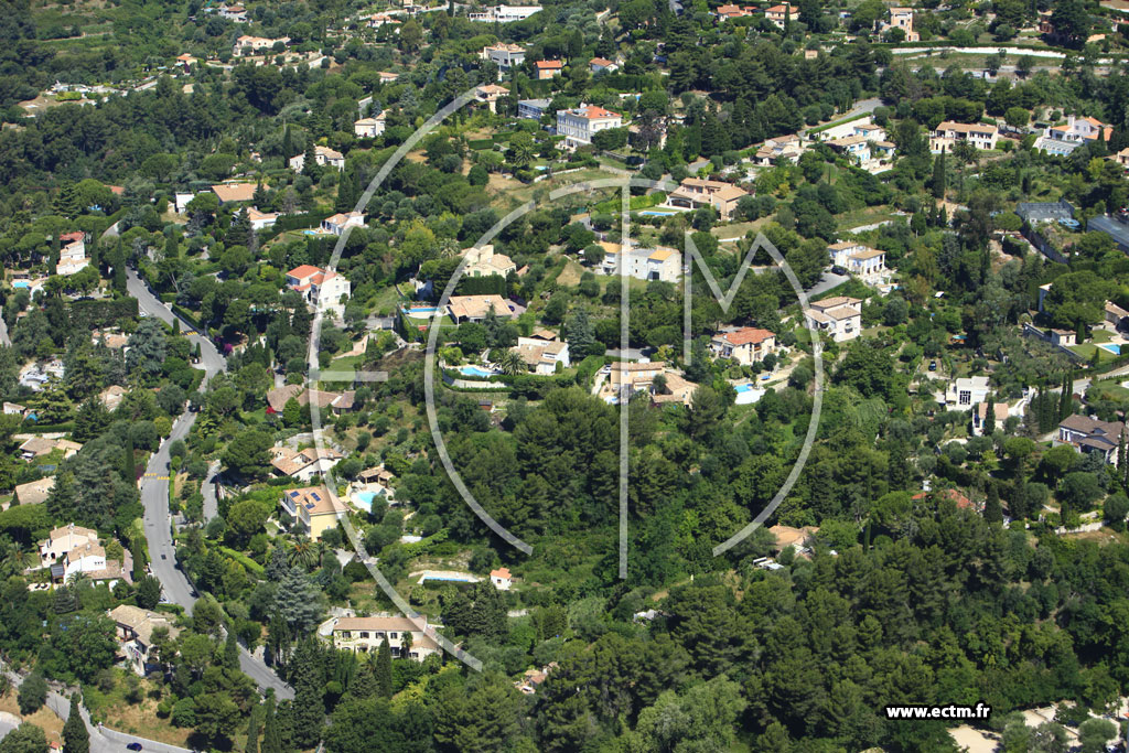 Photo arienne de Nice (Avenue de Rimiez)