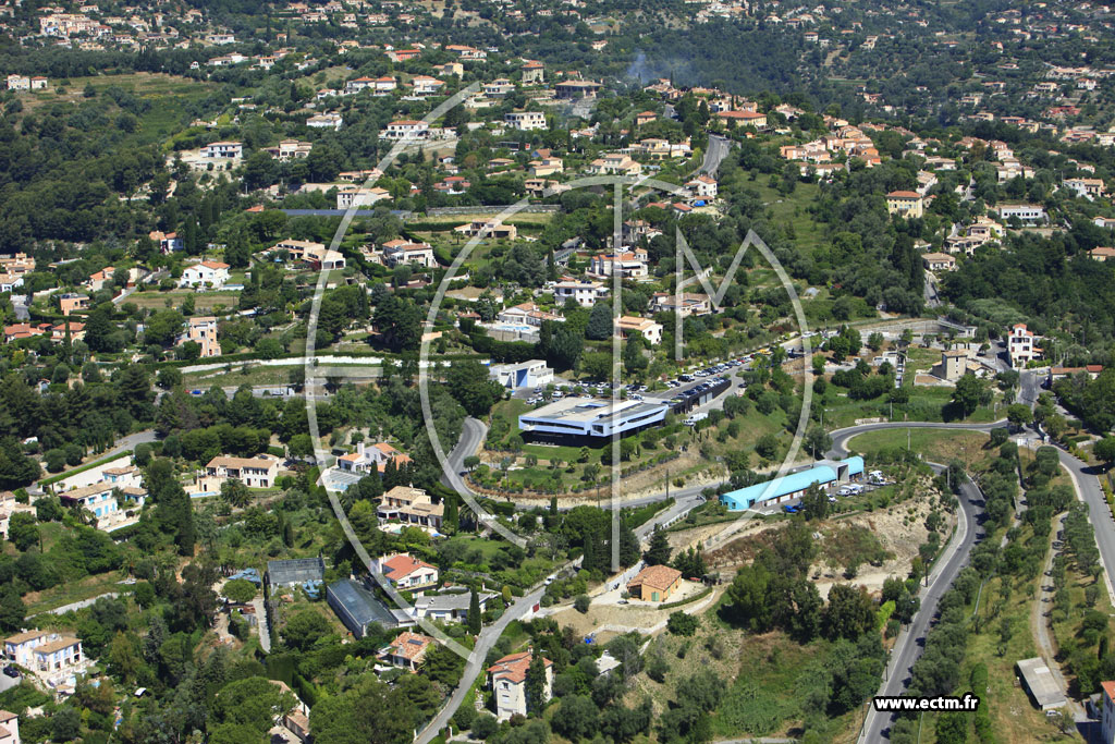 Photo arienne de Nice (Avenue de Rimiez)