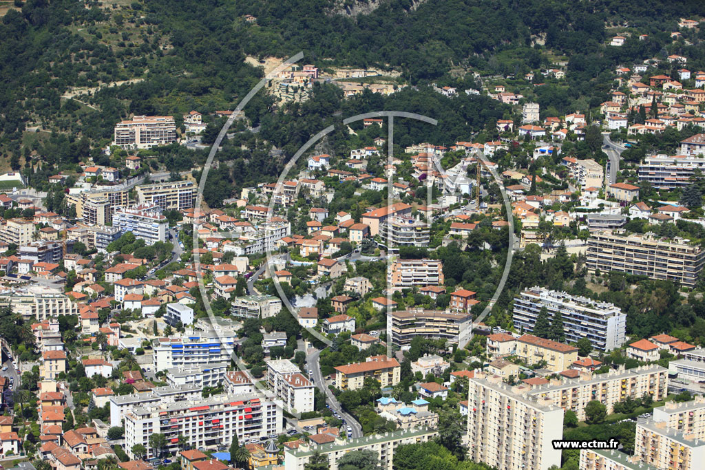 Photo arienne de Nice (Saint Sylvestre)