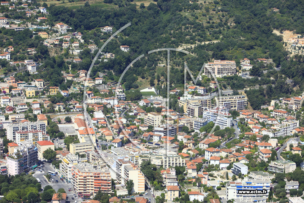 Photo arienne de Nice (Saint Sylvestre)