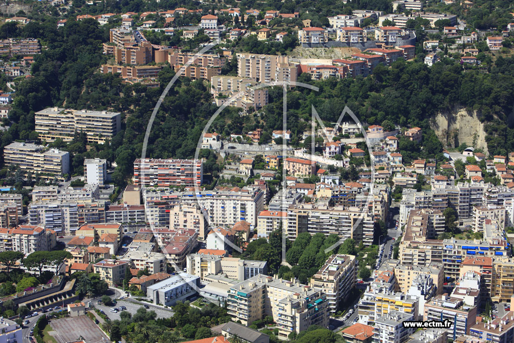 Photo arienne de Nice (Saint Sylvestre)