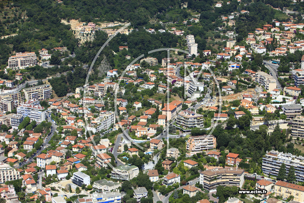 Photo arienne de Nice (Saint Sylvestre)