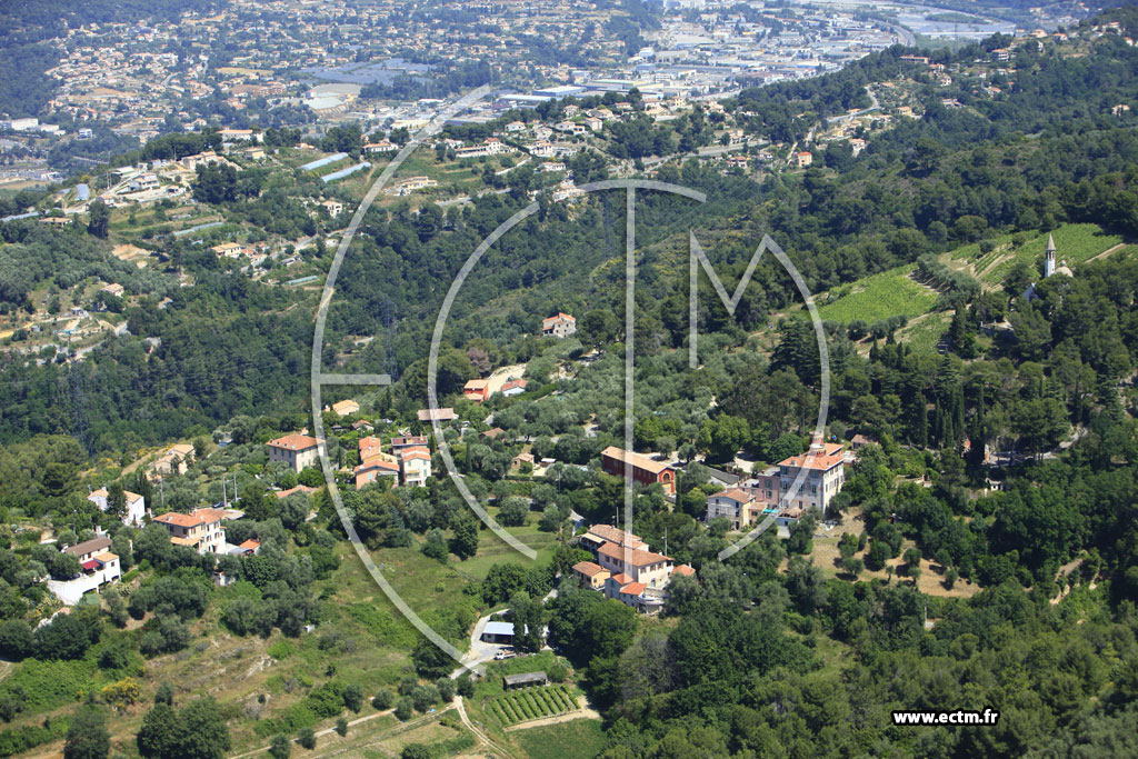 Photo arienne de Nice (Saquier)
