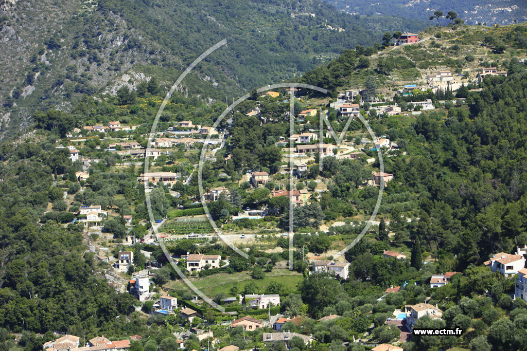 Photo arienne de Saint Andr de la Roche (route de la Colle)