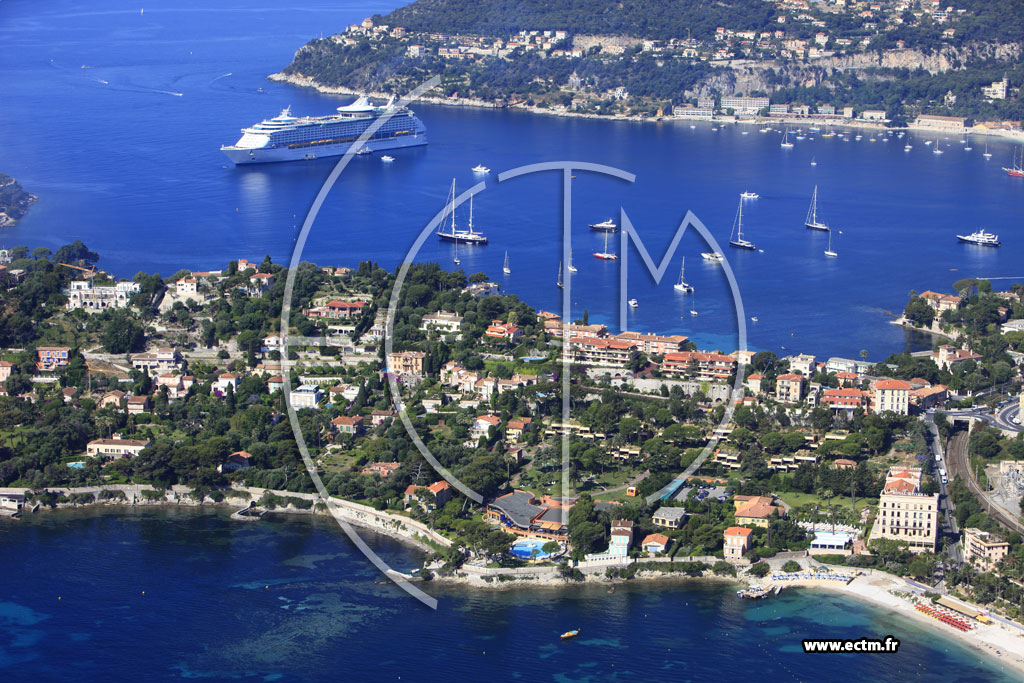 Photo arienne de Saint Jean Cap Ferrat