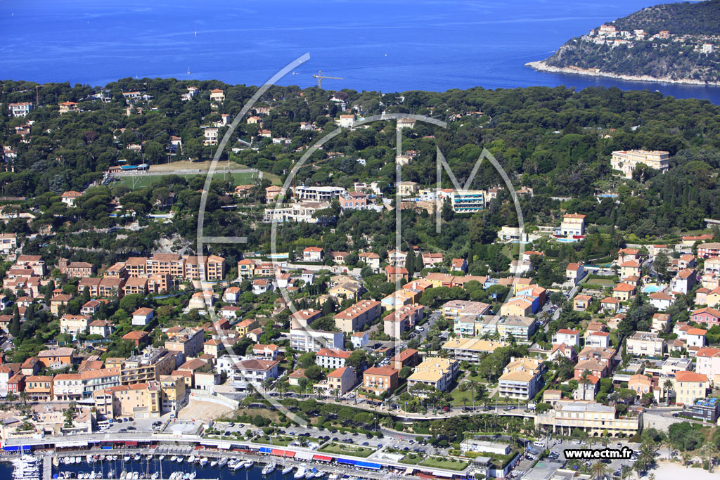 Photo arienne de Saint Jean Cap Ferrat
