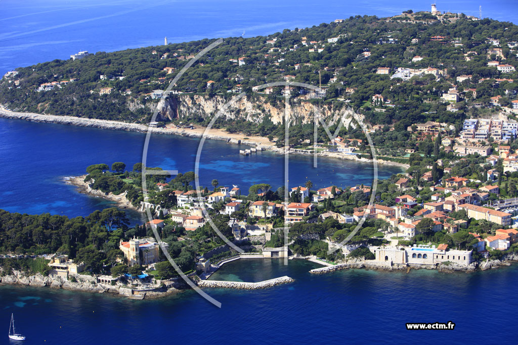 Photo arienne de Saint Jean Cap Ferrat