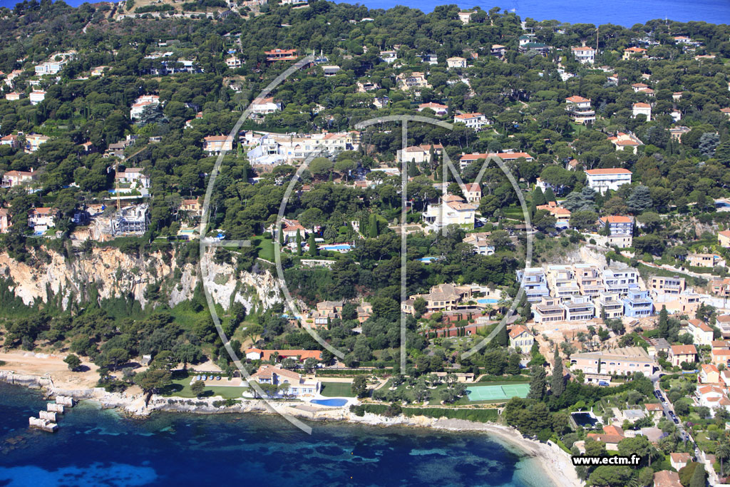 Photo arienne de Saint Jean Cap Ferrat