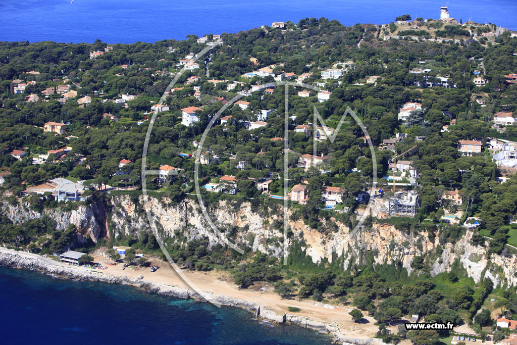 Photo arienne de Saint Jean Cap Ferrat