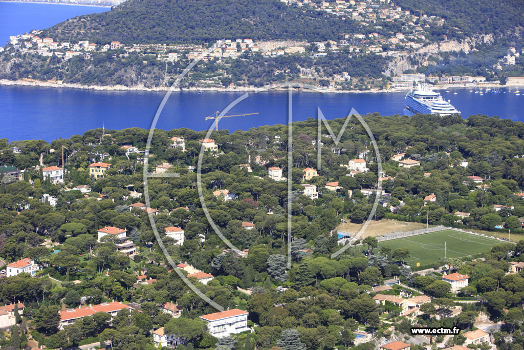 Photo arienne de Saint Jean Cap Ferrat