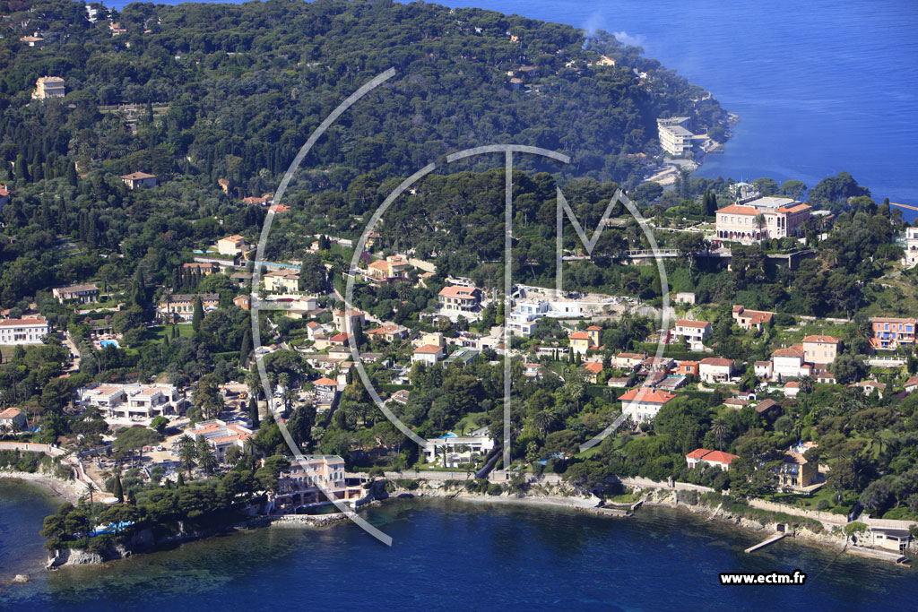 Photo arienne de Saint Jean Cap Ferrat