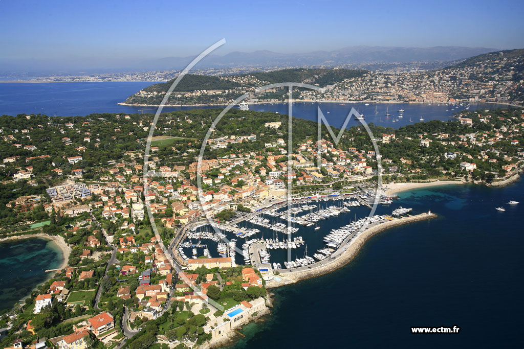Photo arienne de Saint Jean Cap Ferrat