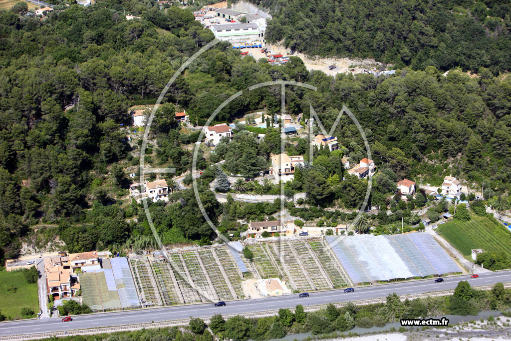 Photo arienne de Saint Martin du Var (route de Grenoble)