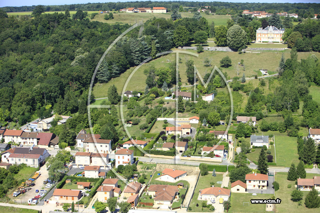 Photo arienne de Chtillon-la-Palud