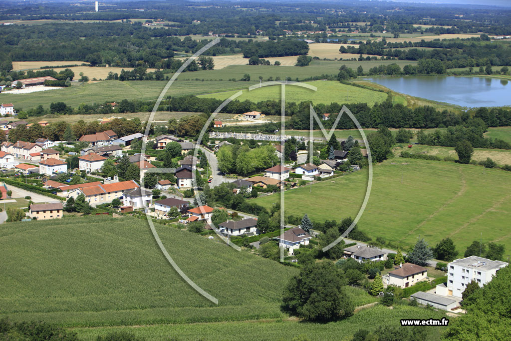 Photo arienne de Marlieux