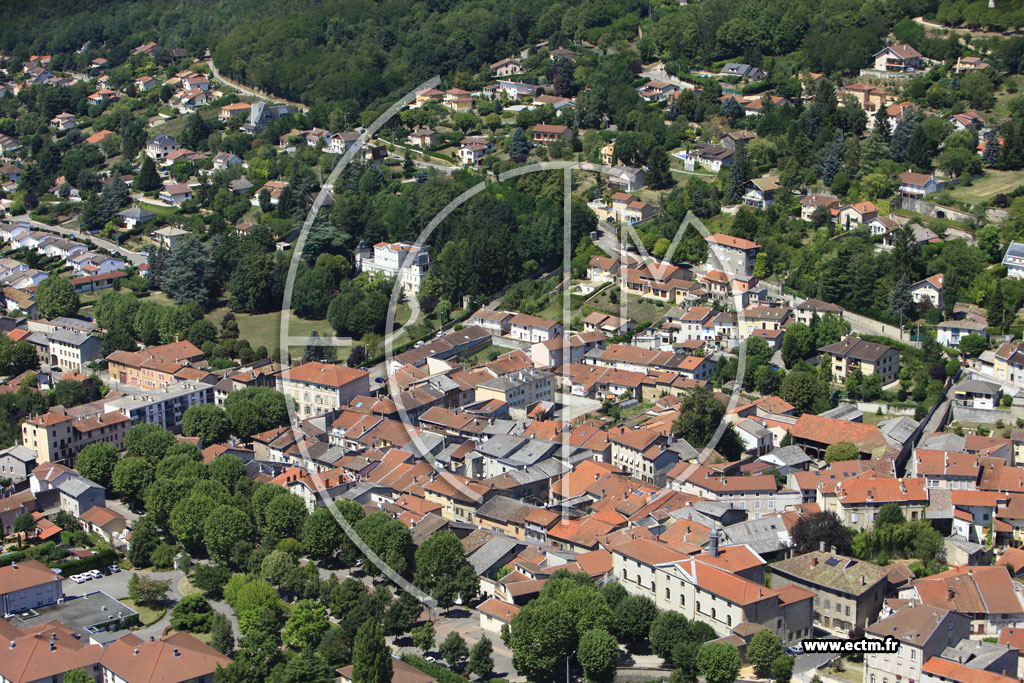 Photo arienne de Montluel