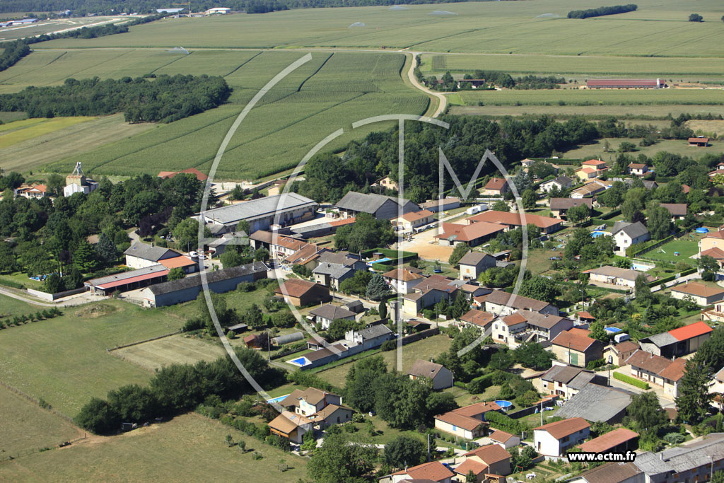 Photo arienne de Chazey-sur-Ain (L'Hpital)