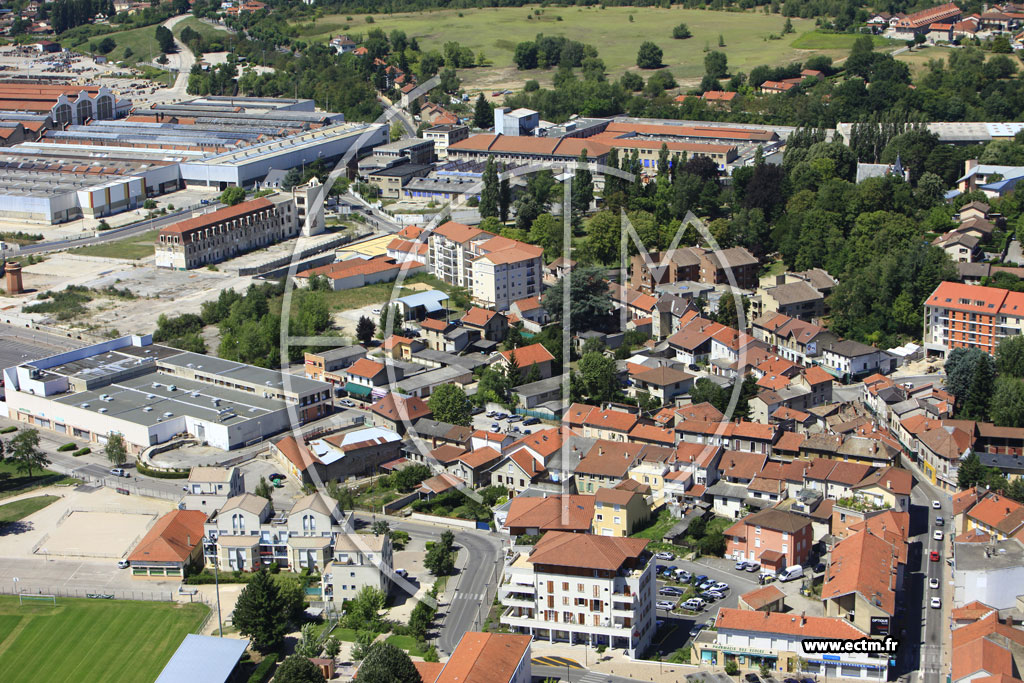 Photo arienne de Pont-de-Chruy