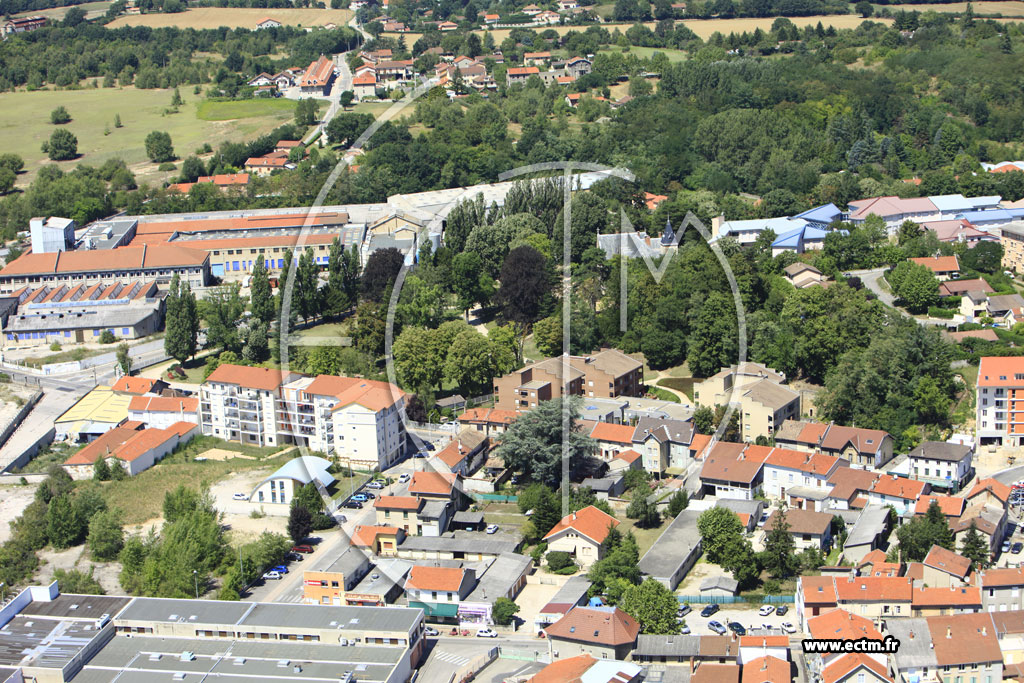 Photo arienne de Pont-de-Chruy