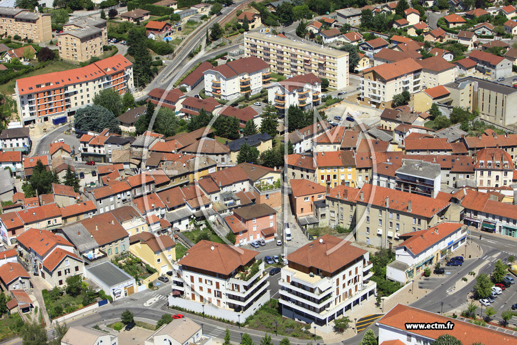 Photo arienne de Pont-de-Chruy