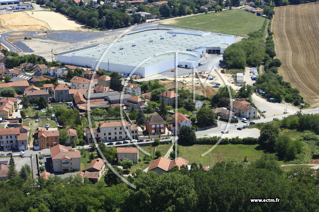 Photo arienne de Pont-de-Chruy