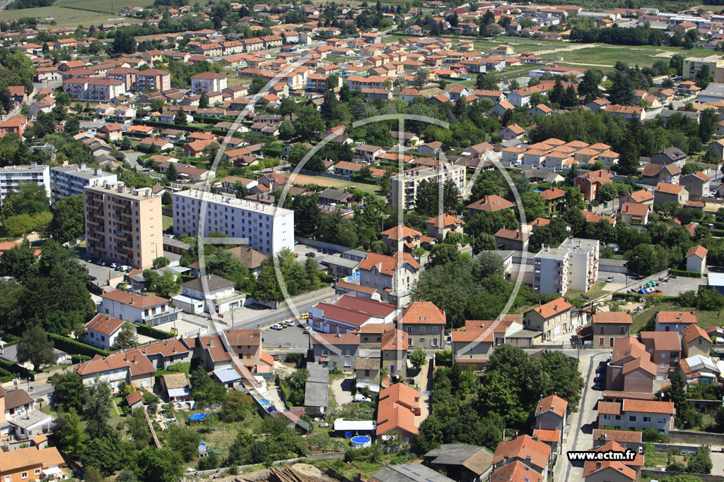 Photo arienne de Pont-de-Chruy