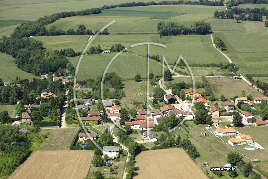 Photo arienne de Saint-Maurice-de-Gourdans (Le Zonchet)