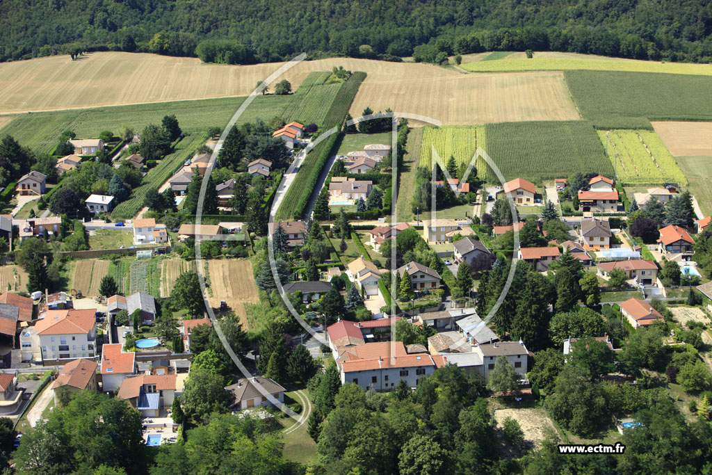 Photo arienne de Cailloux-sur-Fontaines