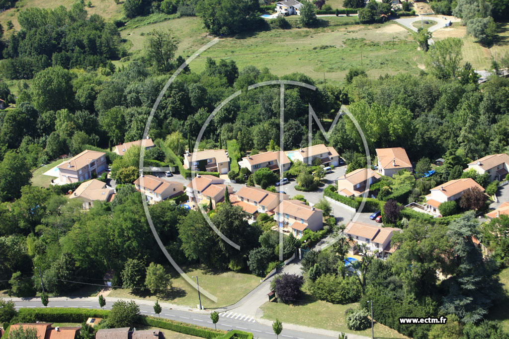 Photo arienne de Cailloux-sur-Fontaines