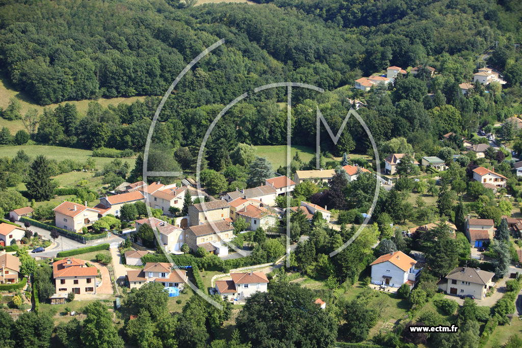 Photo arienne de Civrieux-d'Azergues