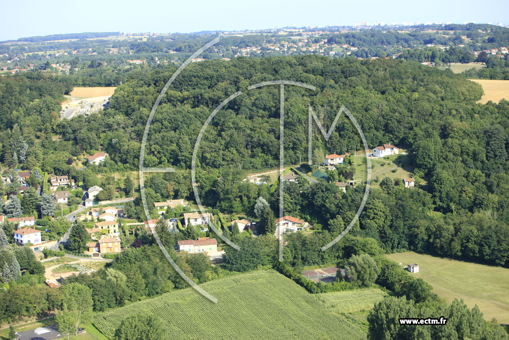 Photo arienne de Fleurieu-sur-Sane