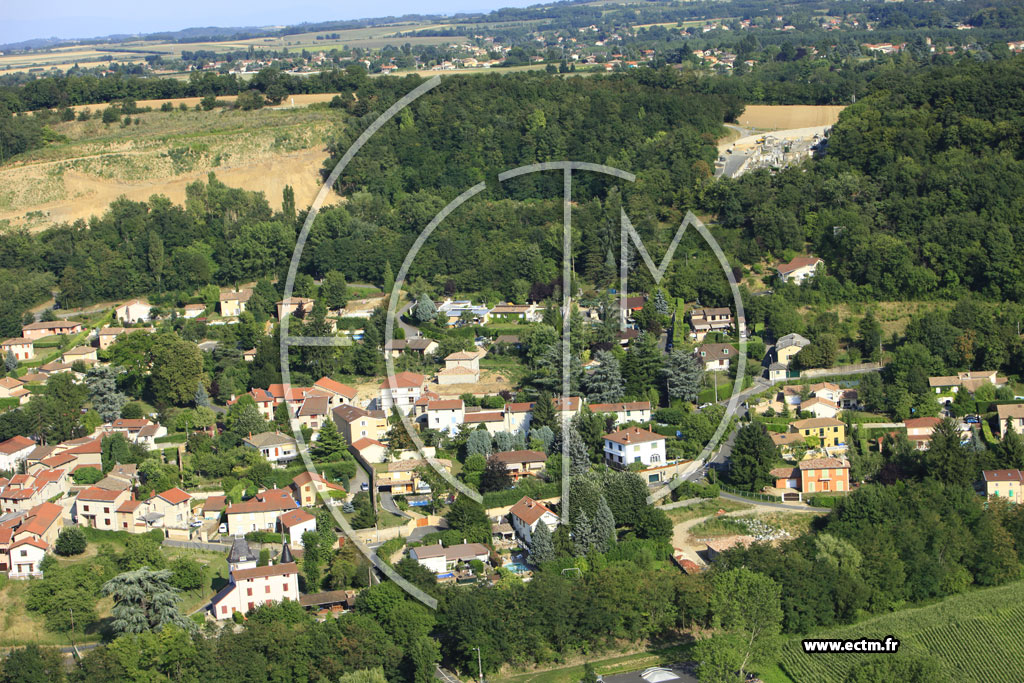 Photo arienne de Fleurieu-sur-Sane