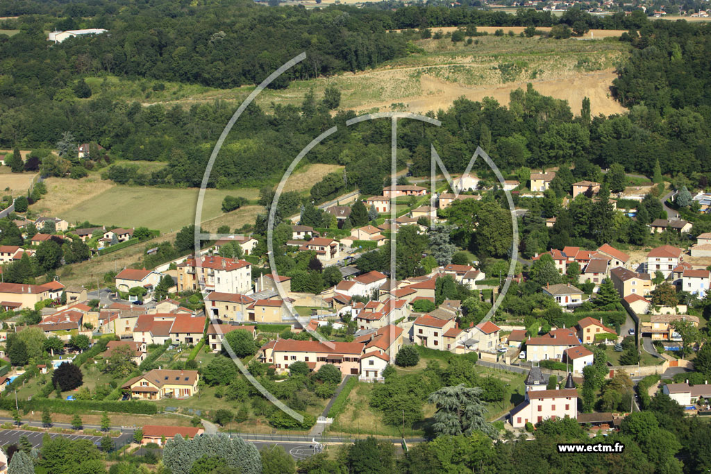 Photo arienne de Fleurieu-sur-Sane