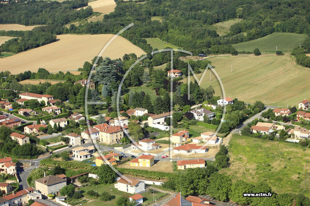 Photo arienne de Fleurieu-sur-Sane