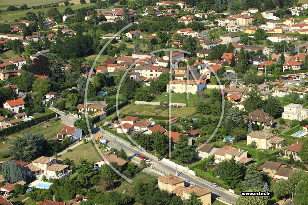 Photo arienne de Fleurieu-sur-Sane