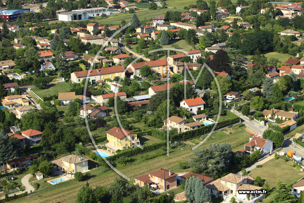 Photo arienne de Fleurieu-sur-Sane