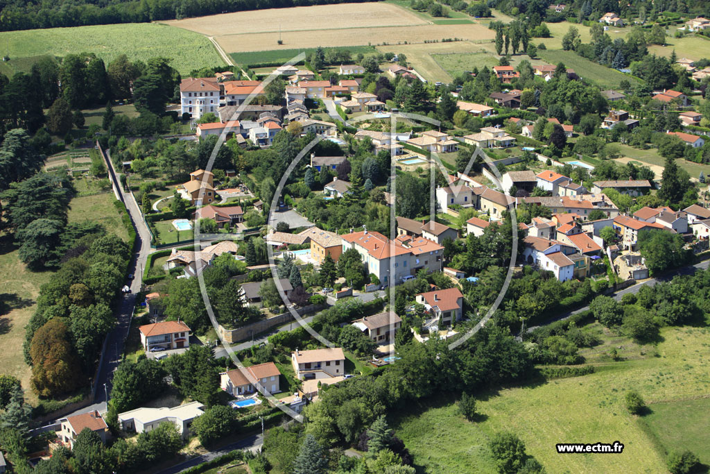 Photo arienne de Fontaines-Saint-Martin