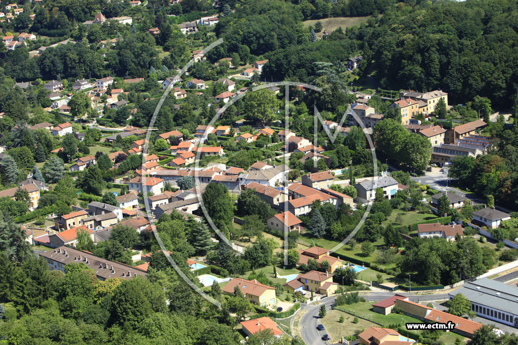 Photo arienne de Fontaines-Saint-Martin