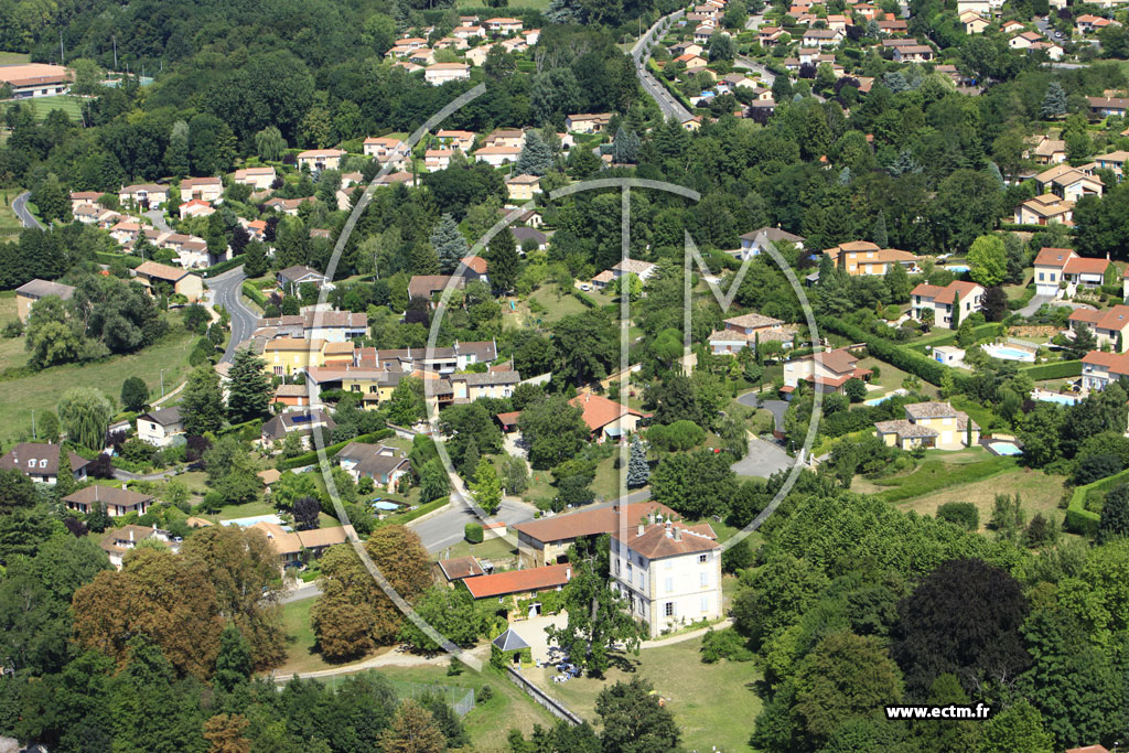 Photo arienne de Fontaines-Saint-Martin