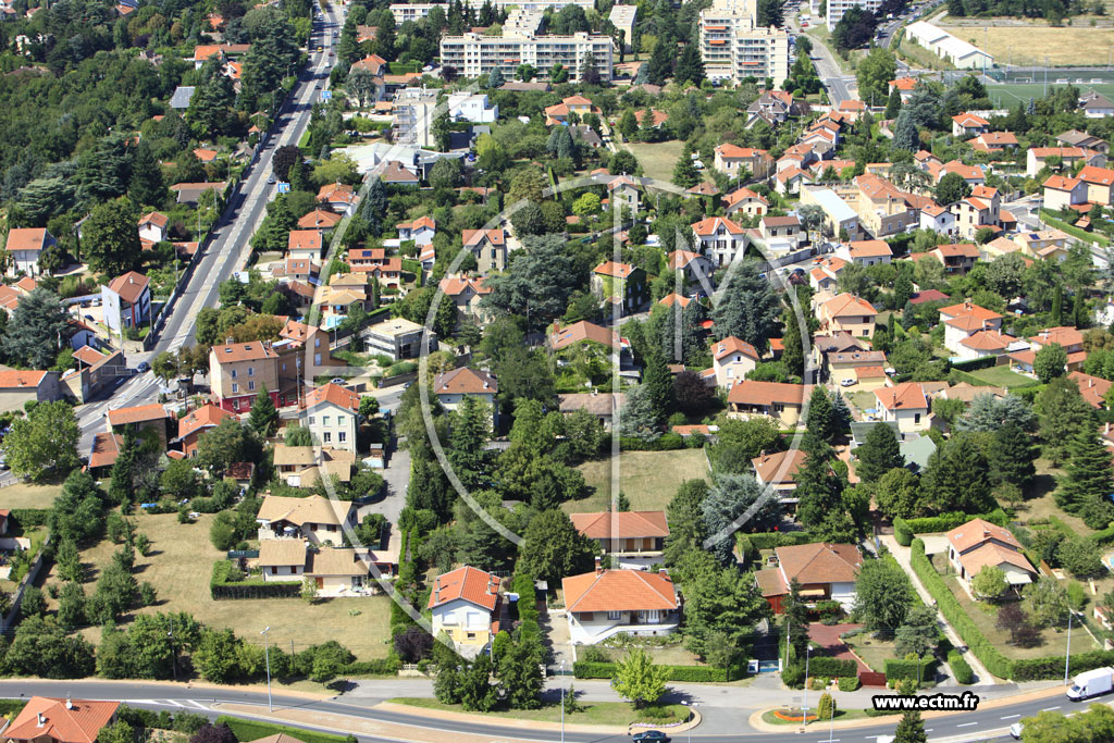 Photo arienne de Fontaines-sur-Sane