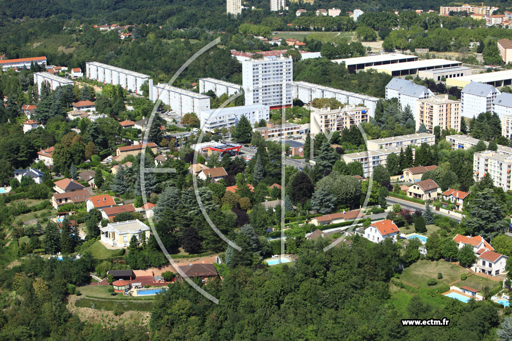 Photo arienne de Fontaines-sur-Sane