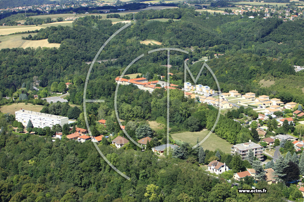 Photo arienne de Fontaines-sur-Sane