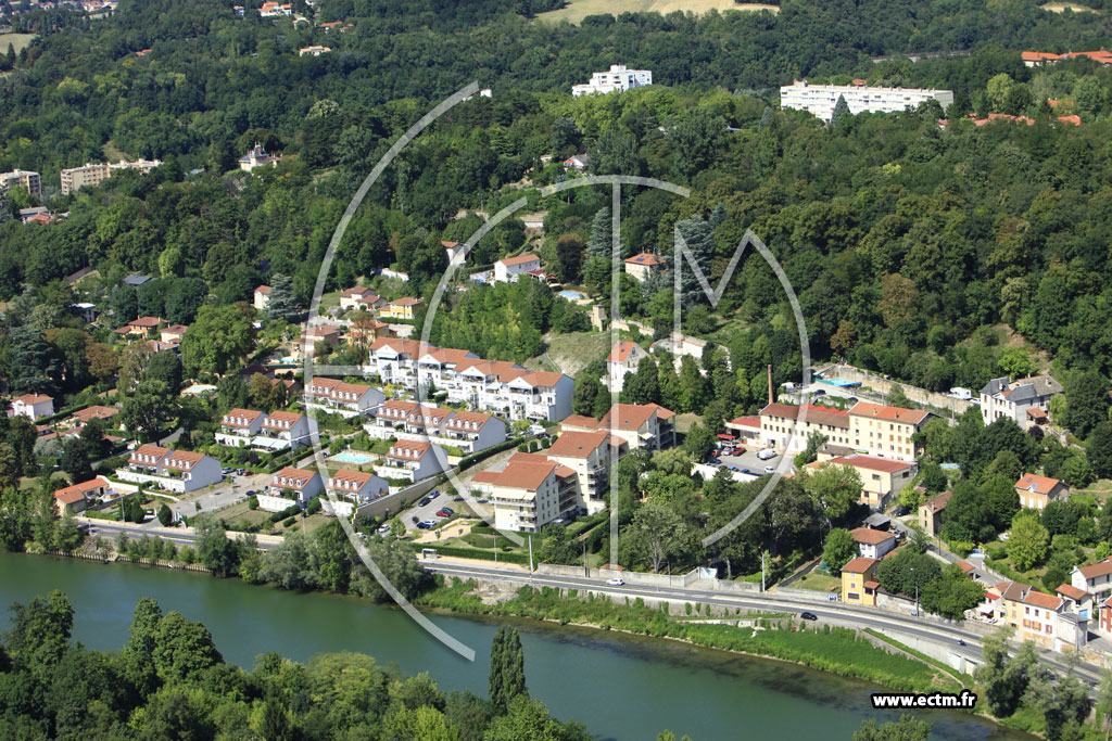 Photo arienne de Fontaines-sur-Sane