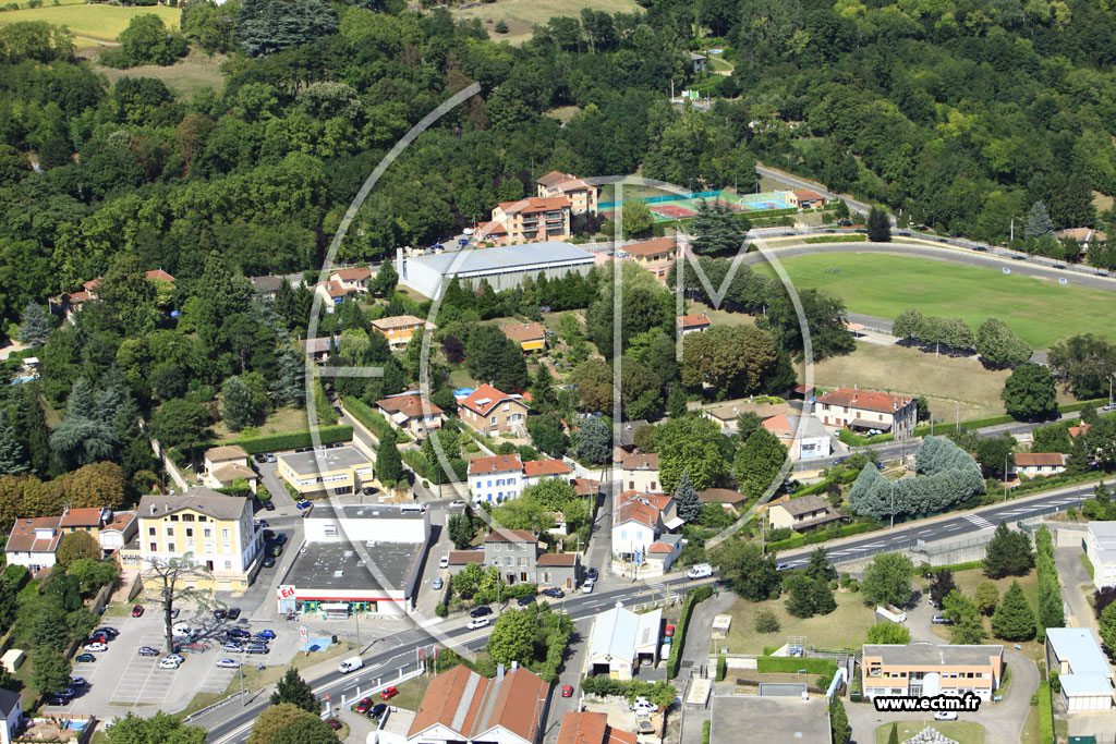 Photo arienne de Fontaines-sur-Sane