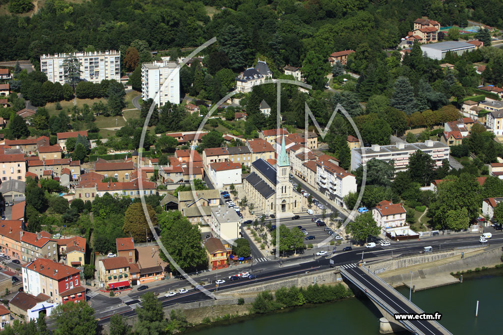 Photo arienne de Fontaines-sur-Sane