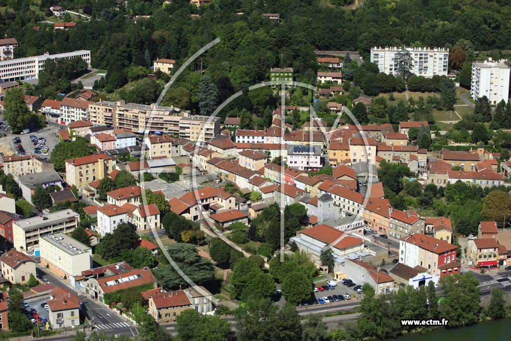 Photo arienne de Fontaines-sur-Sane