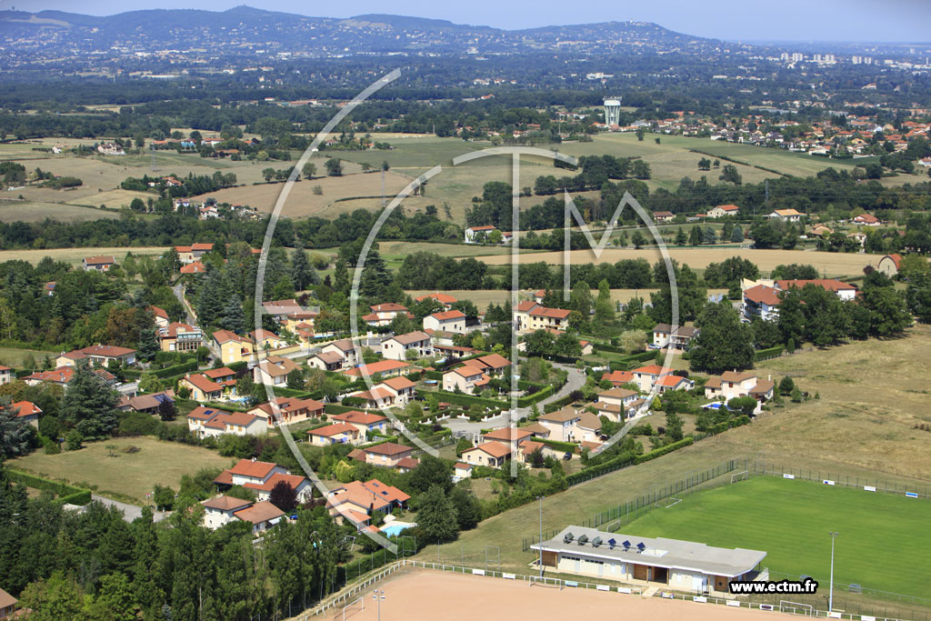 Photo arienne de Grzieu-la-Varenne