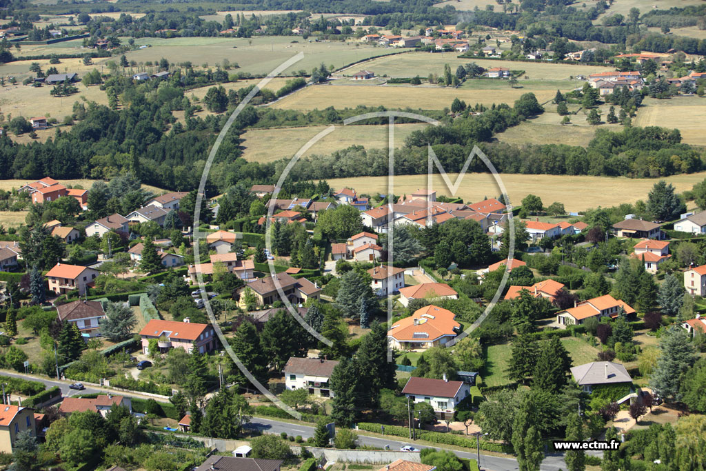 Photo arienne de Grzieu-la-Varenne